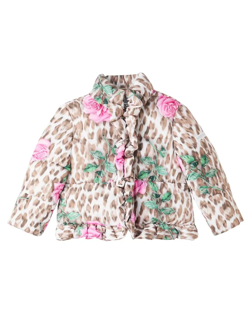 Monnalisa Wattierte Jacke Braun