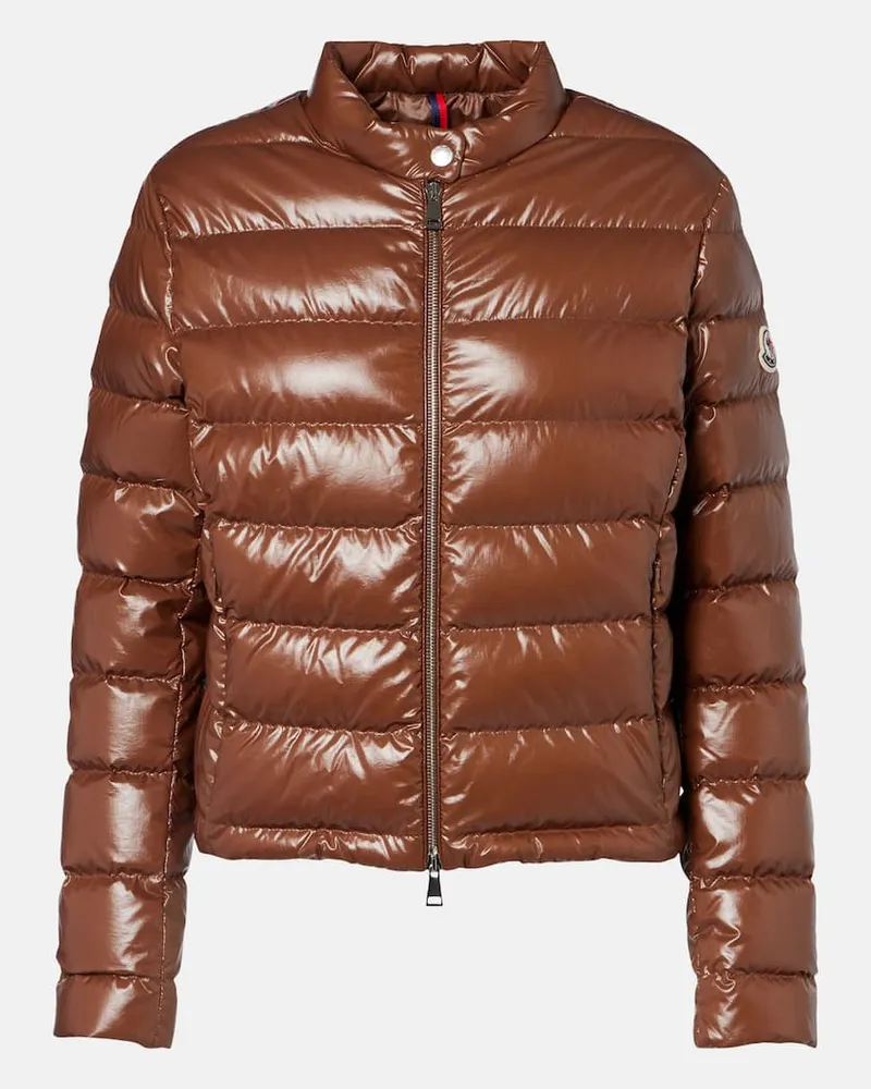 Moncler Daunenjacke Papillon Braun