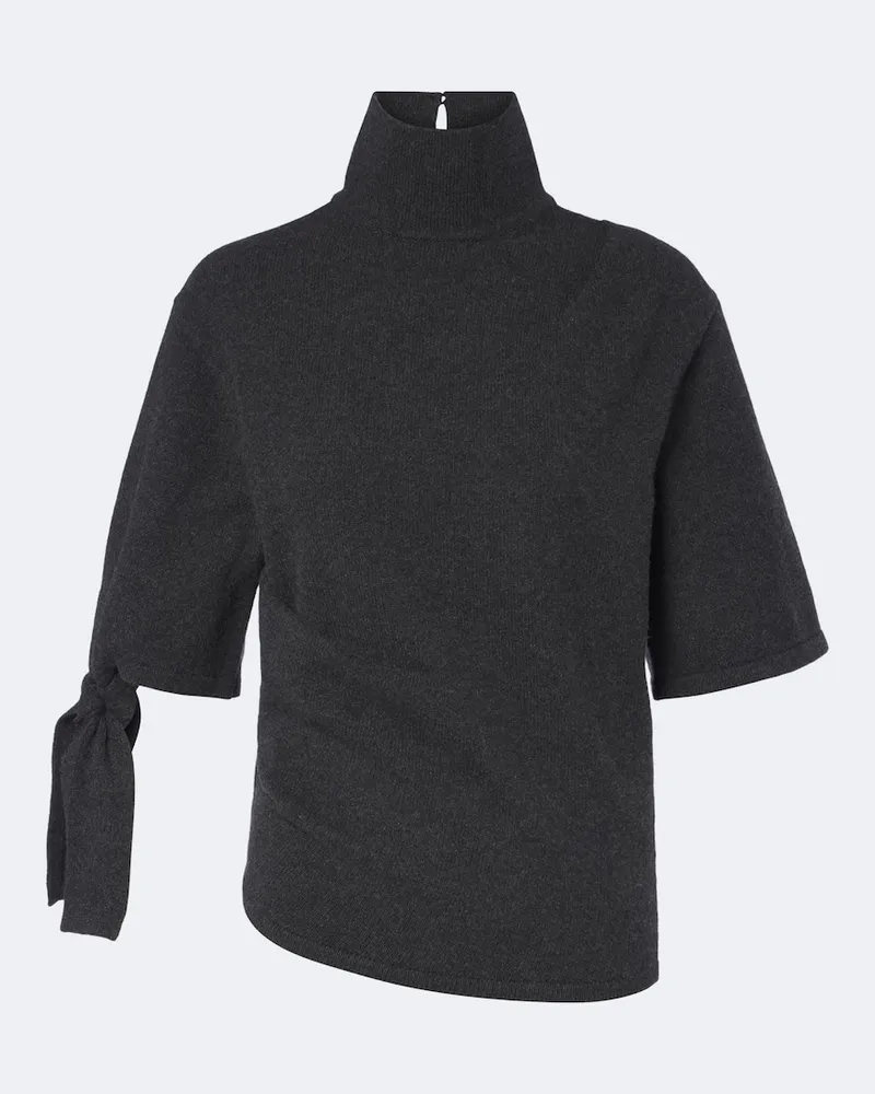 Jacquemus Rollkragenpullover Fiocco Grau