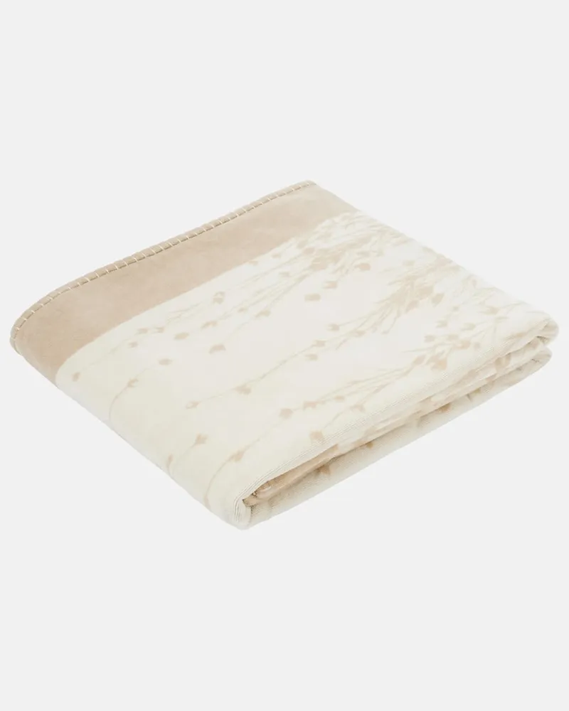 Loro Piana Strandhandtuch Campo Di Lino Beige