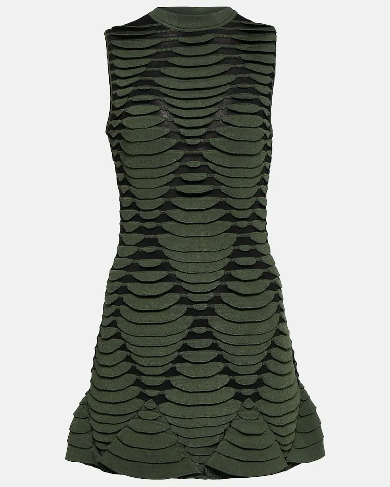 Alaïa Alaïa Minikleid Grün