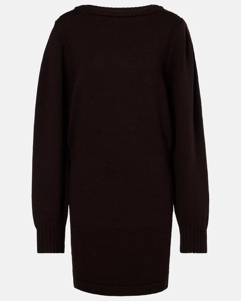 Christophe Lemaire Pullover aus Wolle Schwarz