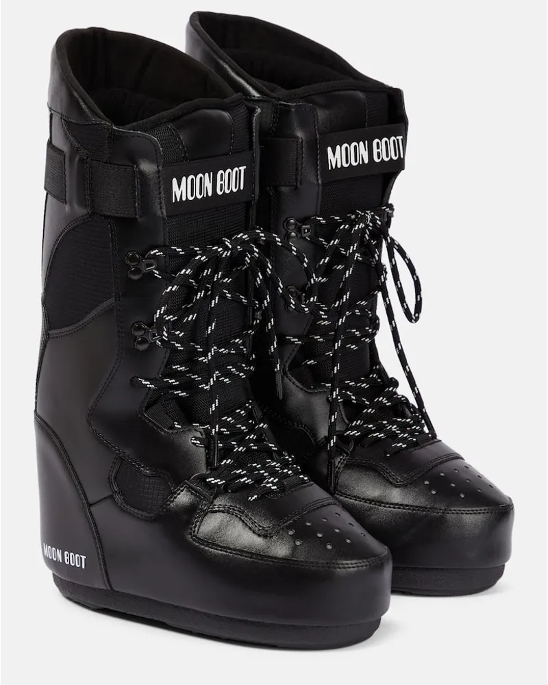 Moon Boot Schneestiefel Sneaker High Schwarz