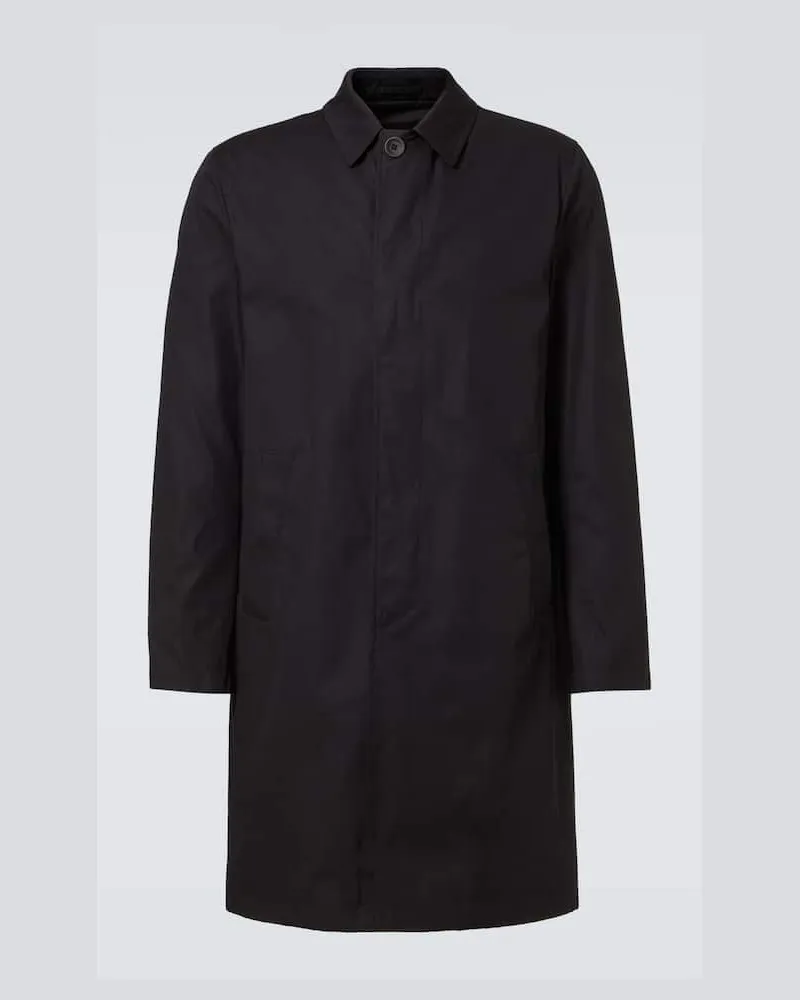Herno Carcoat aus Baumwolle Schwarz