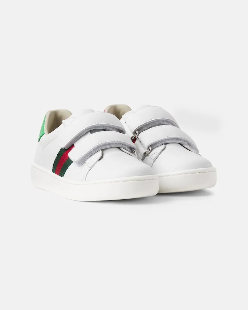 Gucci Sneakers Ace aus Leder Weiß