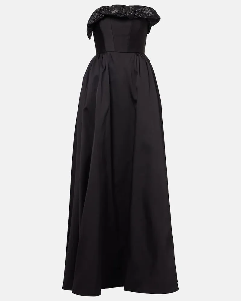 Roland Mouret Robe Schwarz