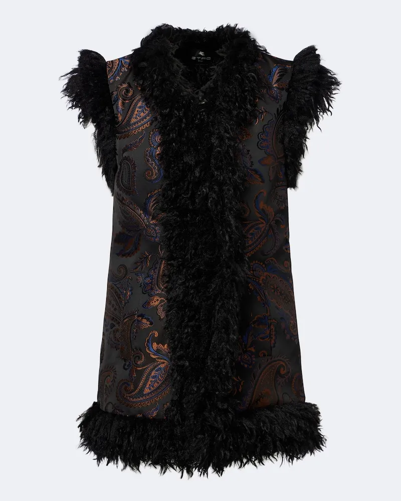 Etro Weste aus Jacquard Multicolor