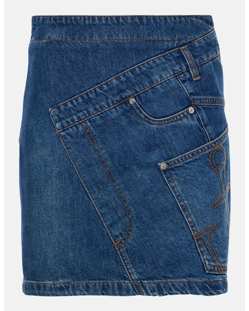 J.W.Anderson Jeansrock Blau
