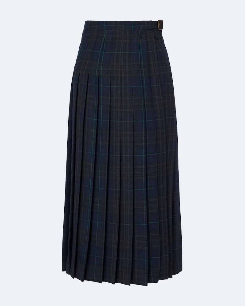 Burberry Midirock Blau