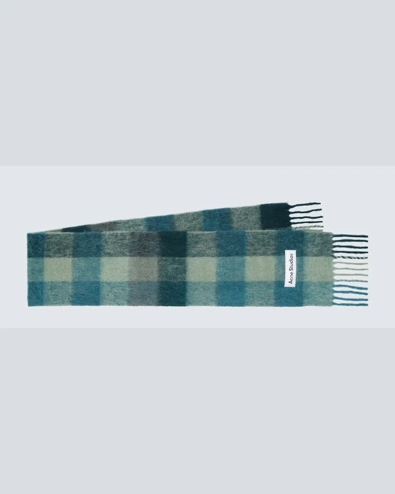 Acne Studios Schal Blau