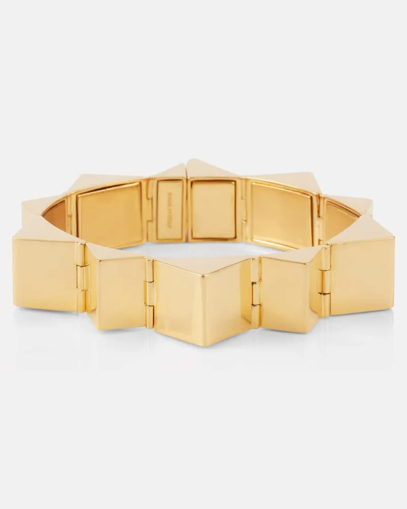 Alaïa Alaia Armreif Pyramid Gold