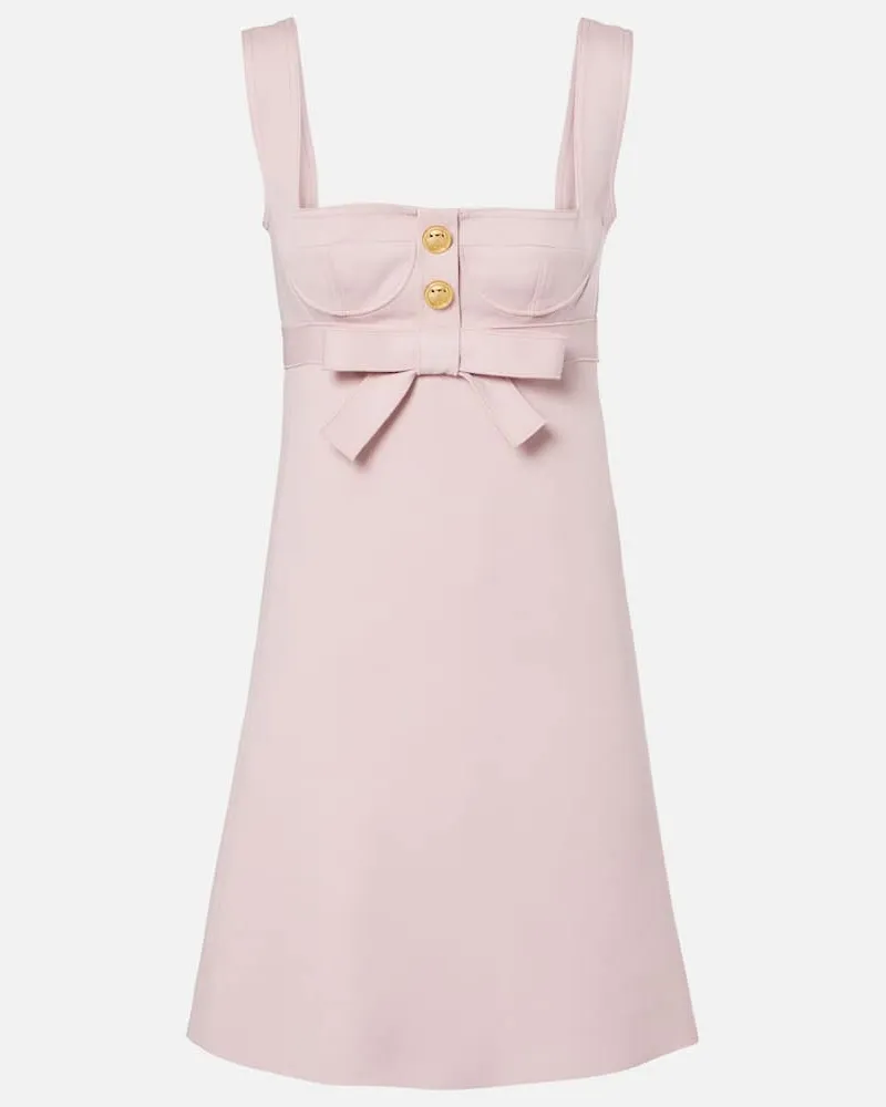 Giambattista Valli Minikleid aus Crêpe Rosa
