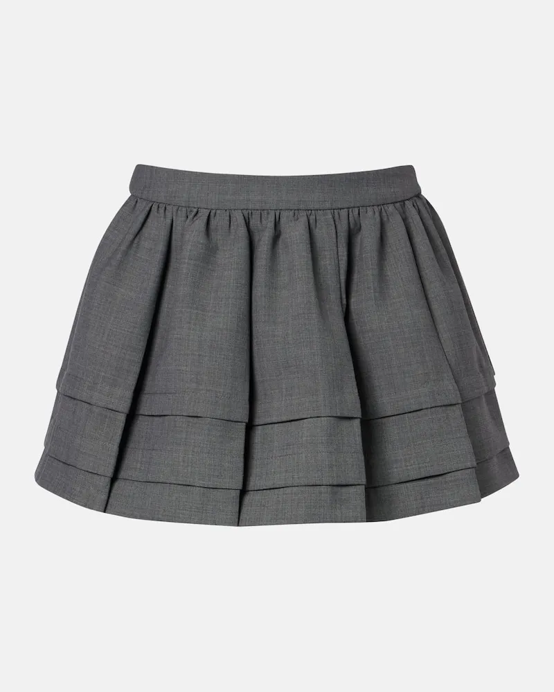 SHUSHU/TONG Minirock Grau