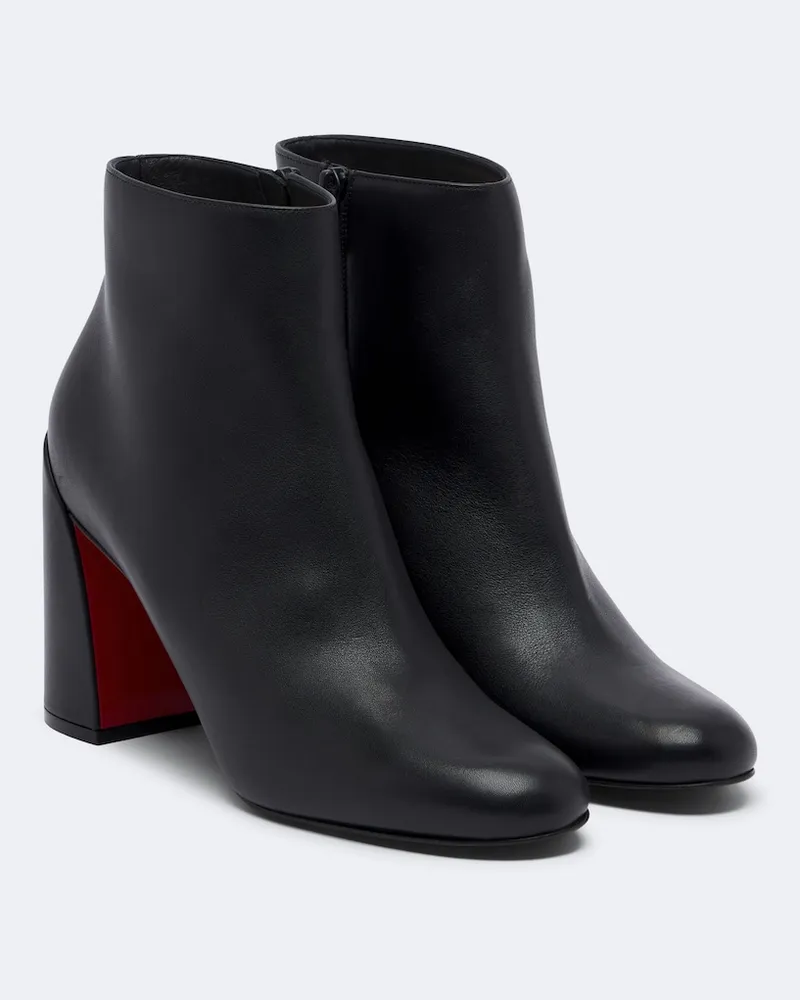 Christian Louboutin Ankle Boots Jane aus Leder Schwarz