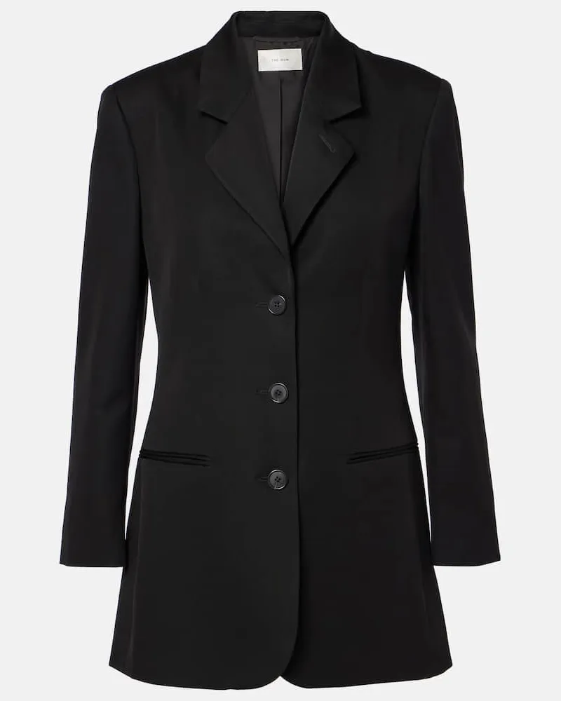 The Row Blazer Holbrook aus Wolle Schwarz