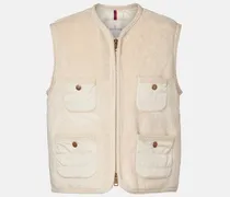 Daunenweste Mimosas aus Teddyfleece