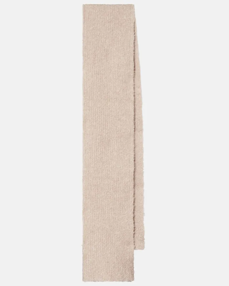 The Row Schal Luthgard aus Kaschmir, Alpakawolle und Seide Beige