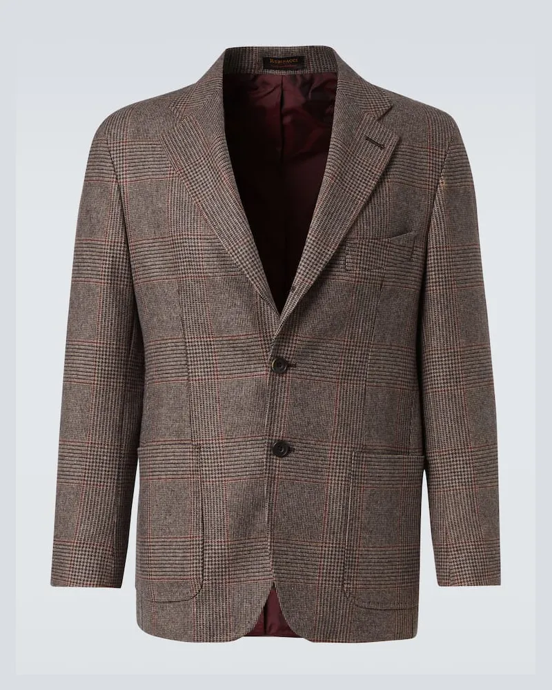 Rubinacci Blazer aus Wolle Multicolor