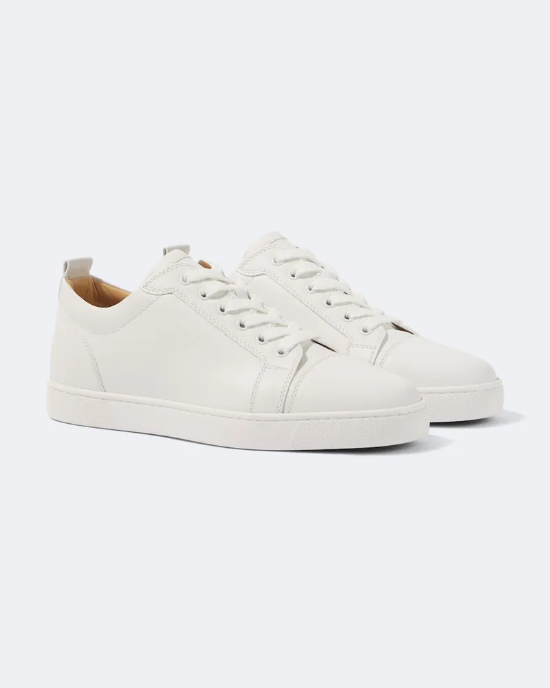 Christian Louboutin Sneakers Louis Junior aus Leder Weiß