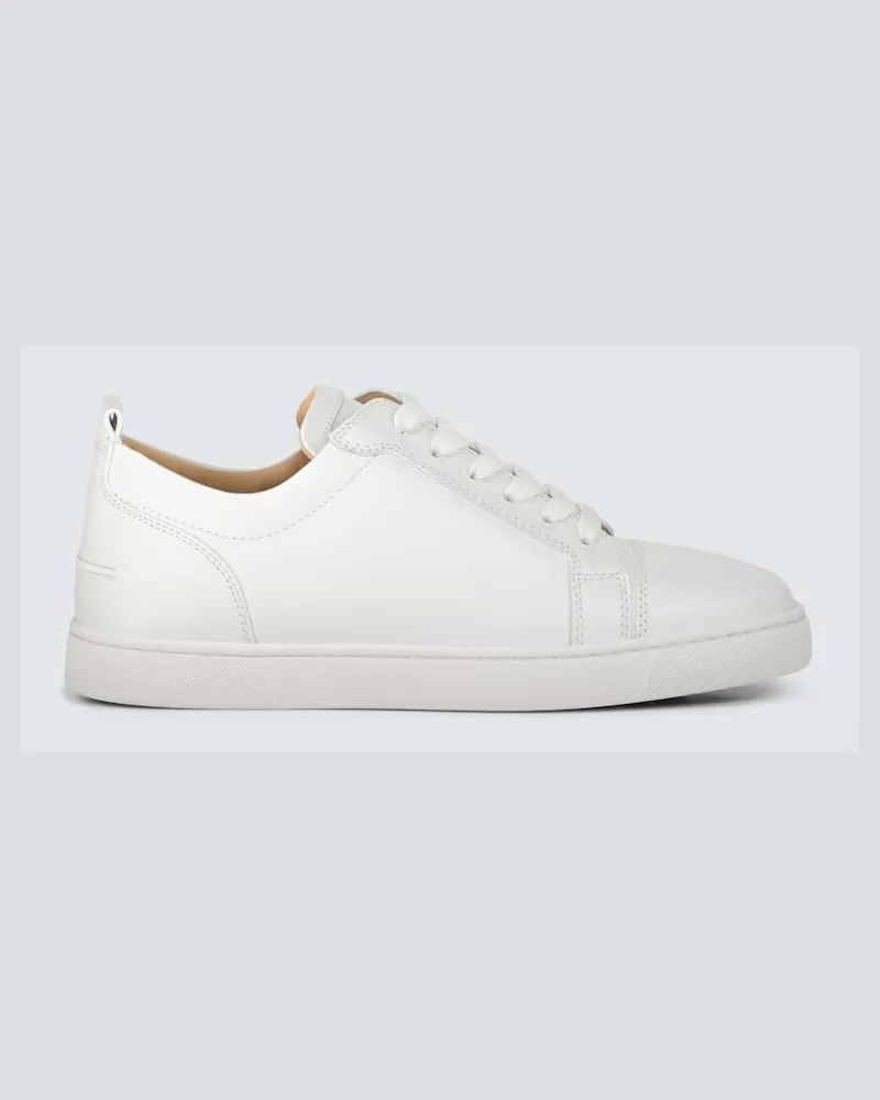 Christian Louboutin Sneakers Louis Junior aus Leder Weiß