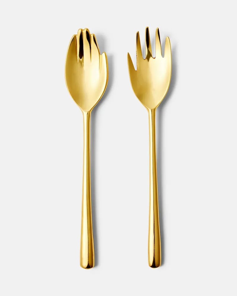 Jonathan Adler Salatbesteck Eve Gold