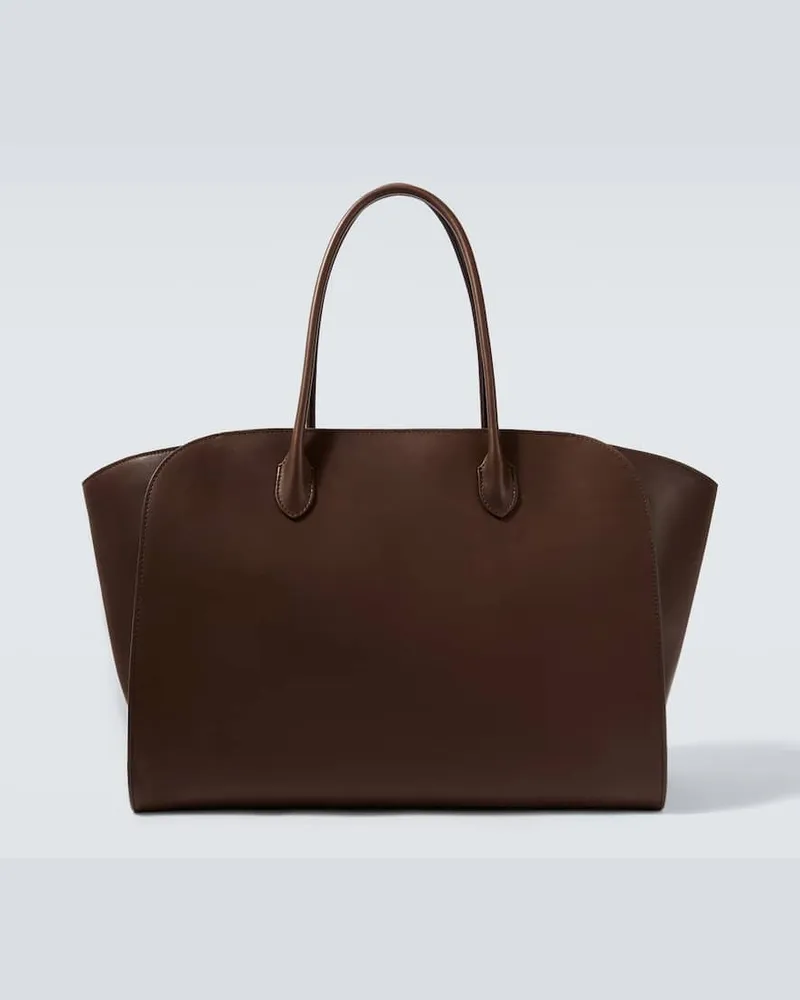 The Row Tote Bag Marlo 17 aus Leder Braun
