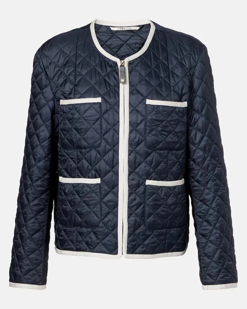 Max Mara Steppjacke Celeste Blau