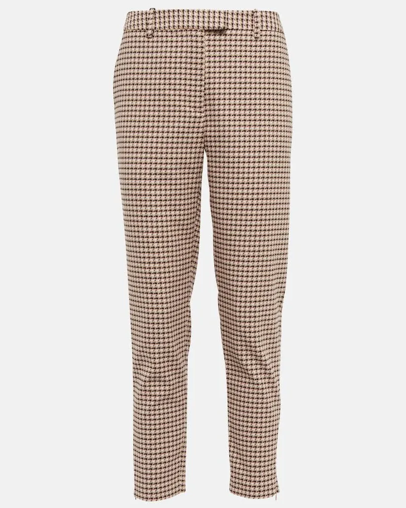Altuzarra Mid-Rise-Hose Henri Multicolor