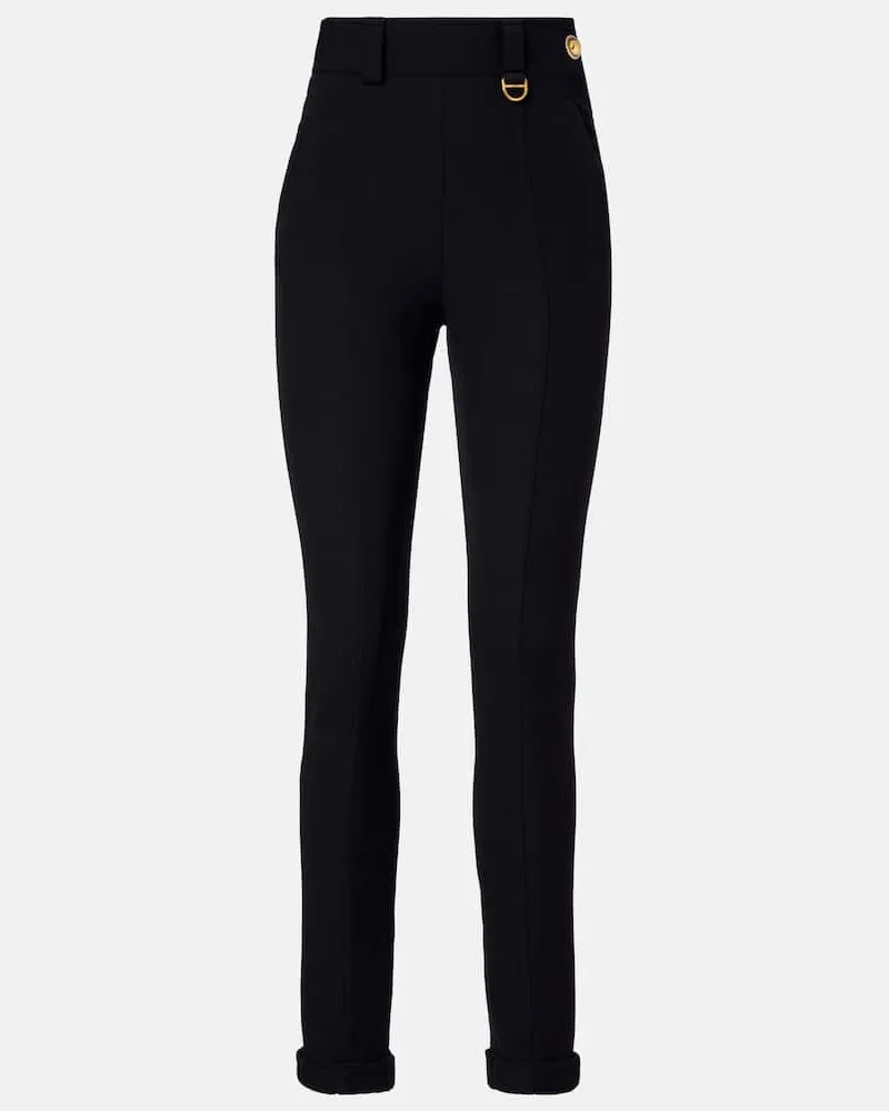 Chloé Chloé Schmale Hose Schwarz