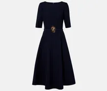 Midikleid aus einem Wollgemisch