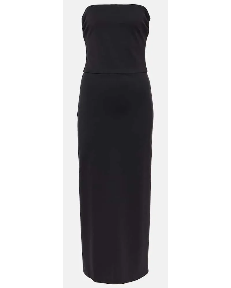STAUD Midikleid Cortona Schwarz