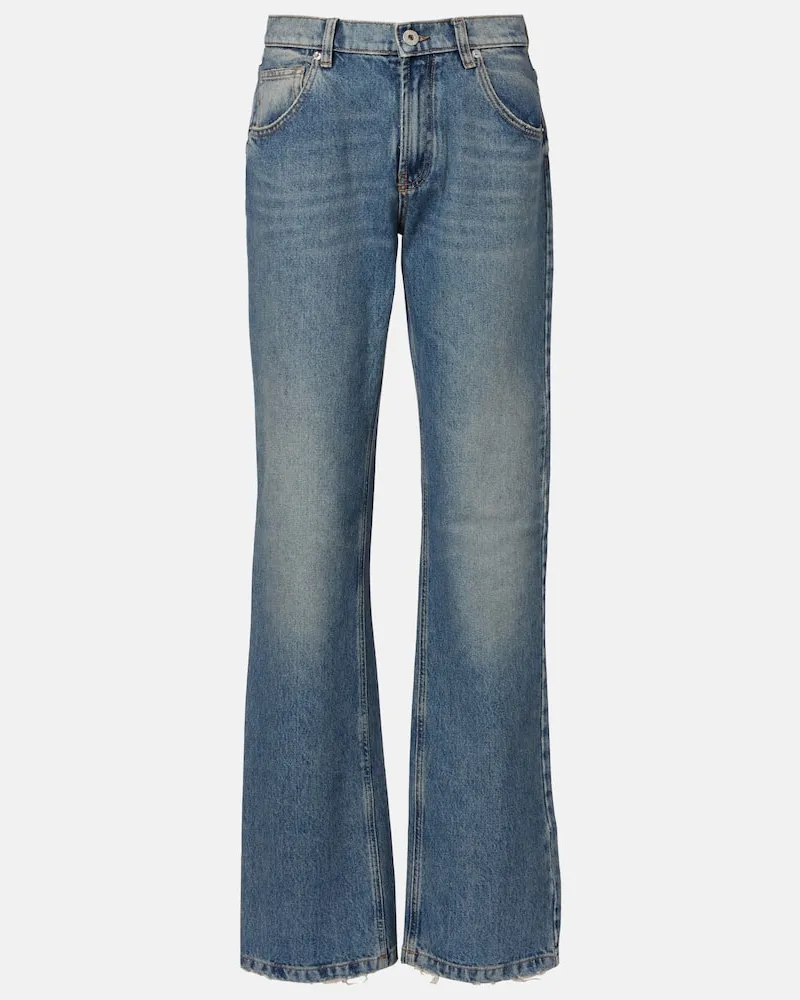 Blumarine Straight Jeans Blau