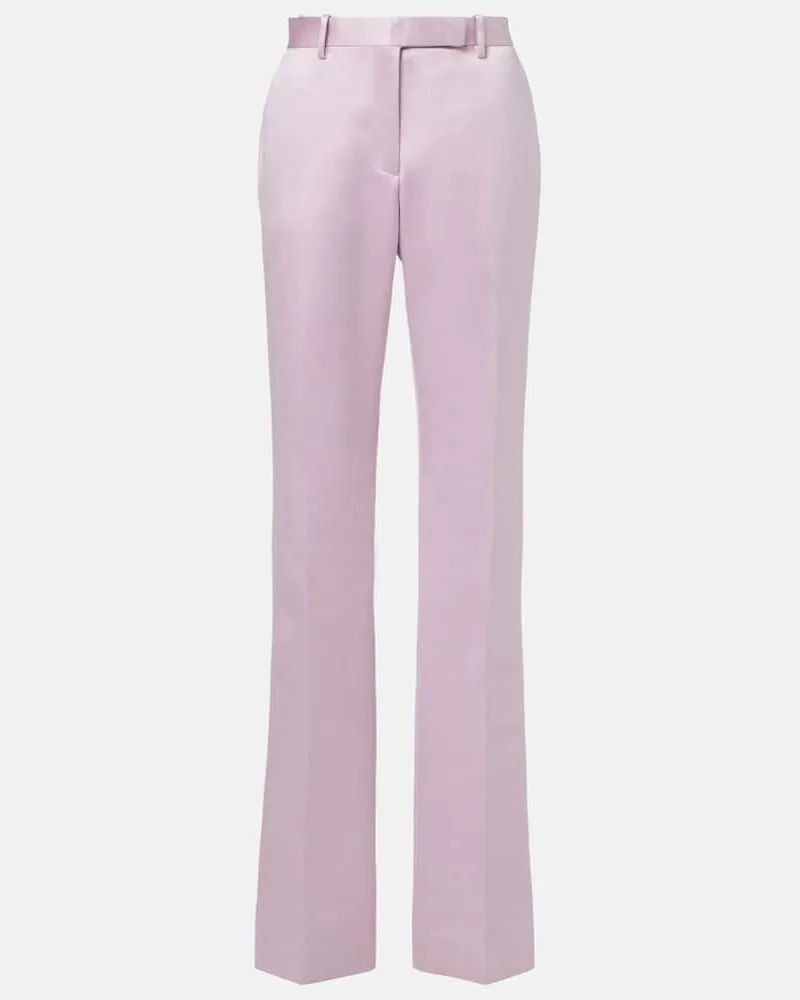 Tom Ford Hose aus Duchesse-Satin Pink