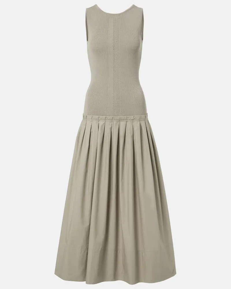 Proenza Schouler White Label Maxikleid Malia Neutral