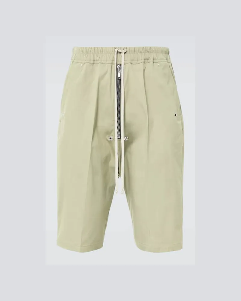 Rick Owens Bermuda-Shorts Bela Pods aus Popeline Neutral