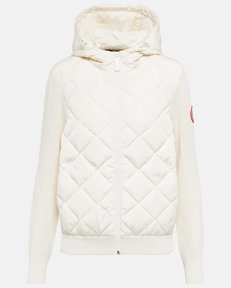 Canada Goose Hoodie HyBridge Weiss