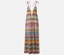 Strandkleid Zigzag aus Häkelstrick
