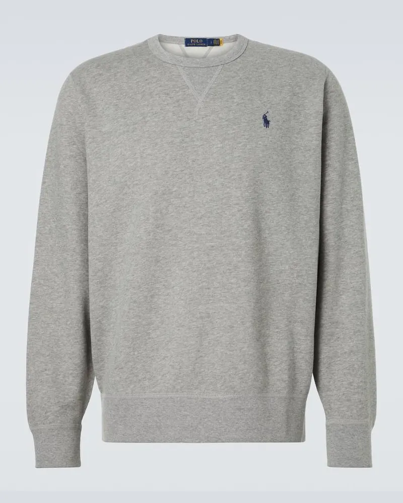 Ralph Lauren Sweatshirt aus Jersey Grau