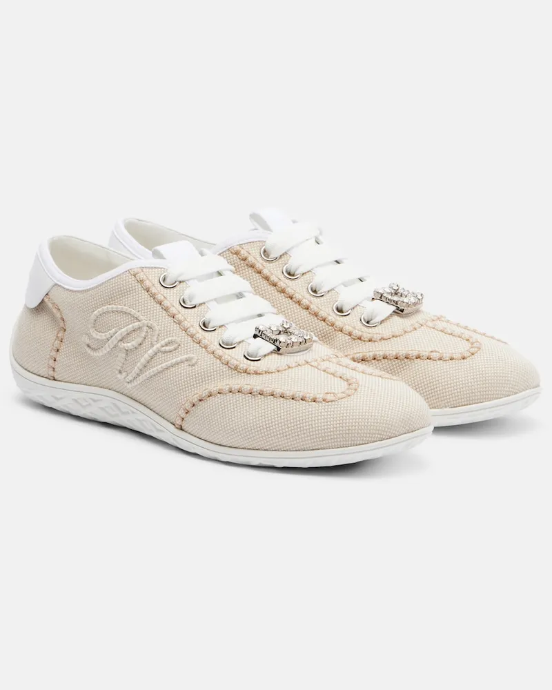 Roger Vivier Sneakers Viv Up Beige