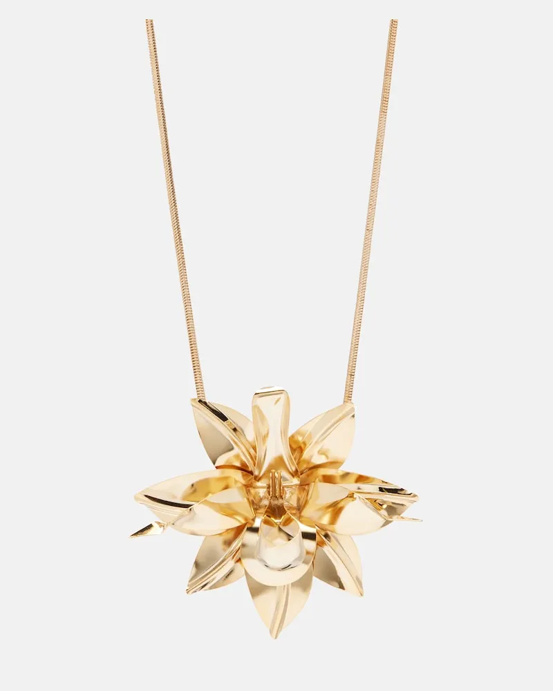 Paco Rabanne Halskette aus Messing Gold