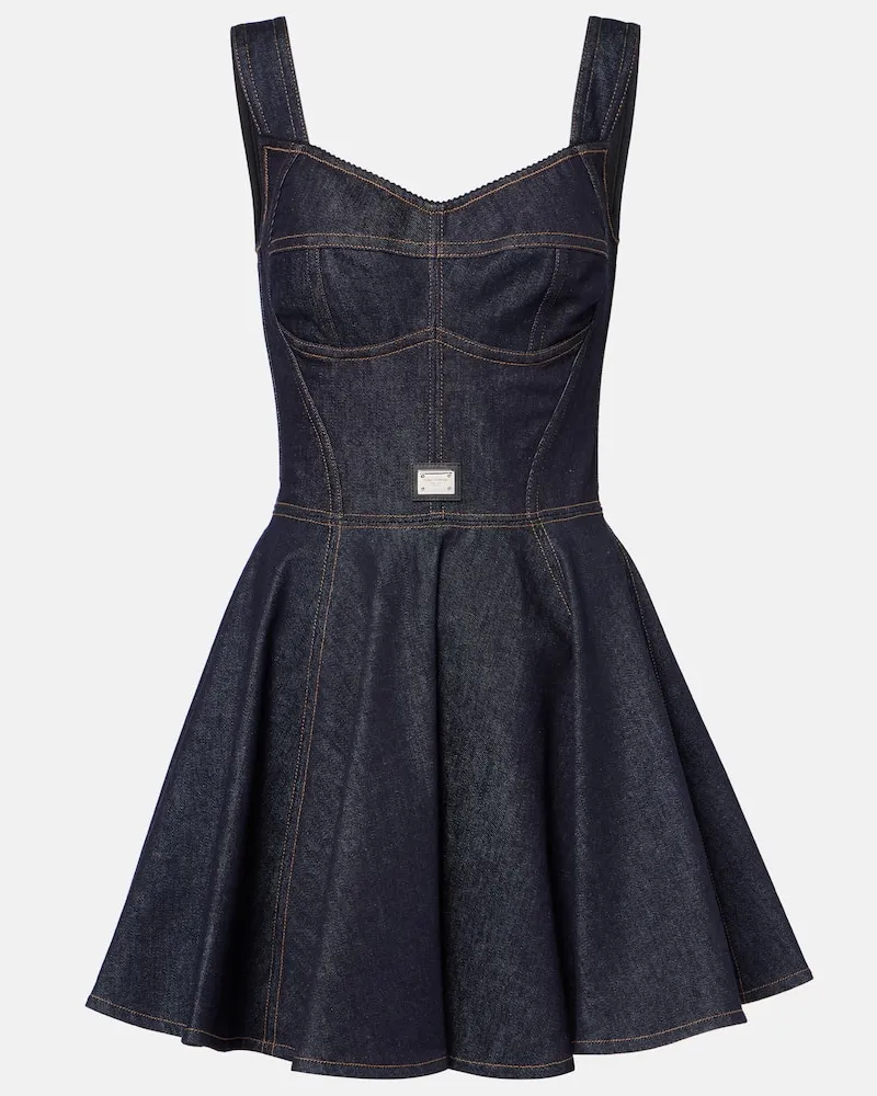 Dolce & Gabbana Jeanskleid Blau