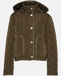 Burberry Cropped-Jacke Gruen