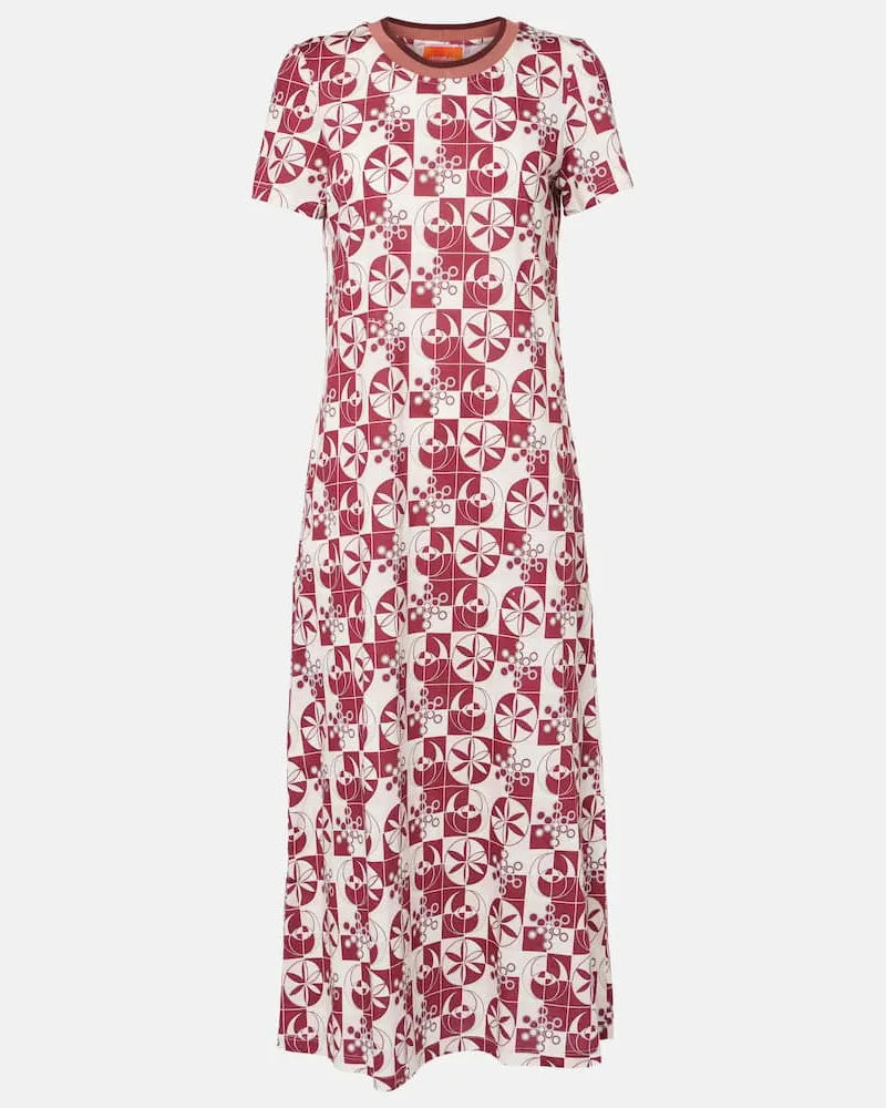 La DoubleJ Maxikleid Eclipse aus Baumwolle Multicolor