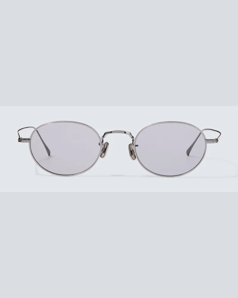 AURALEE X Eyevan Sonnenbrille Silber