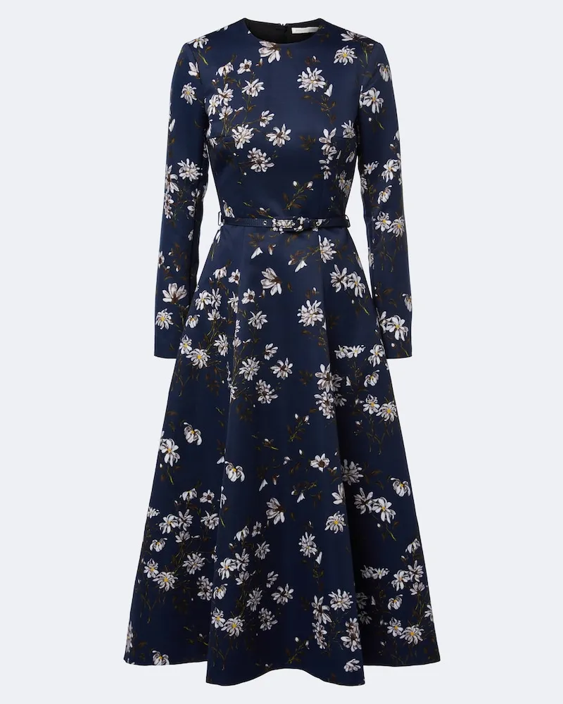 EMILIA WICKSTEAD Midikleid Capucine Blau