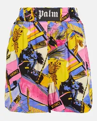 Palm Angels Bedruckte Shorts Multicolor