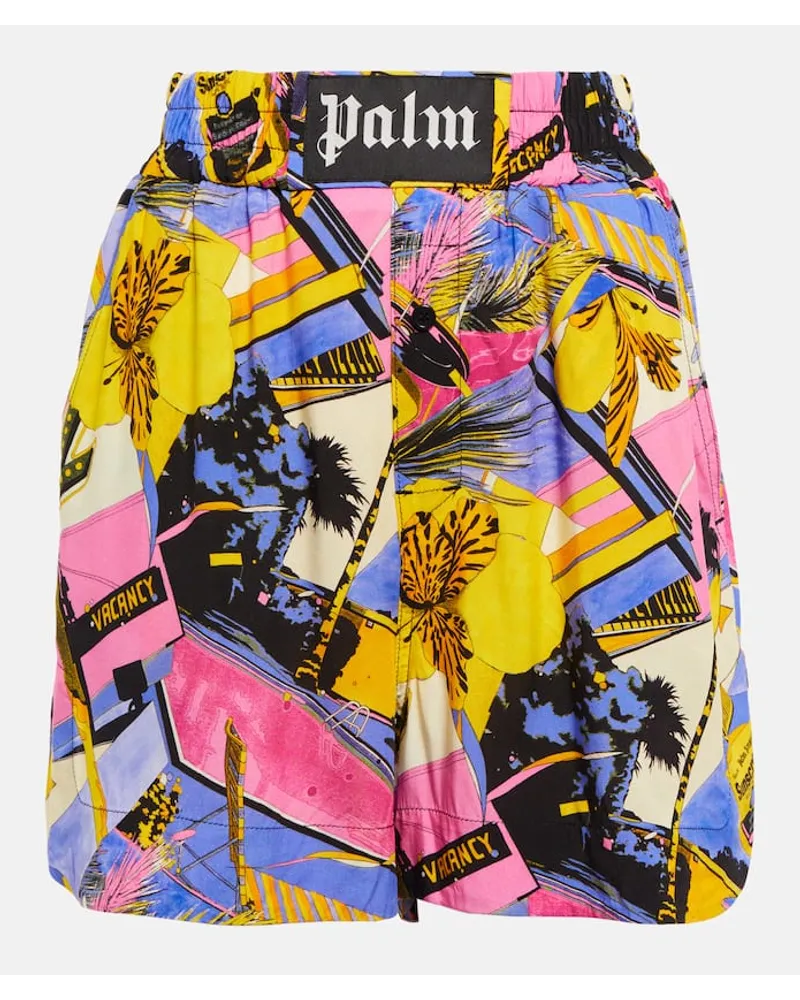 Palm Angels Bedruckte Shorts Multicolor