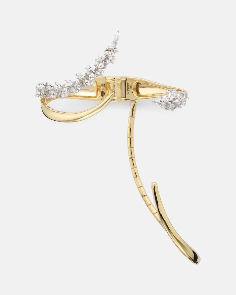 YEPREM Armband Golden Strada aus 18kt Gelbgold mit Diamanten Gold
