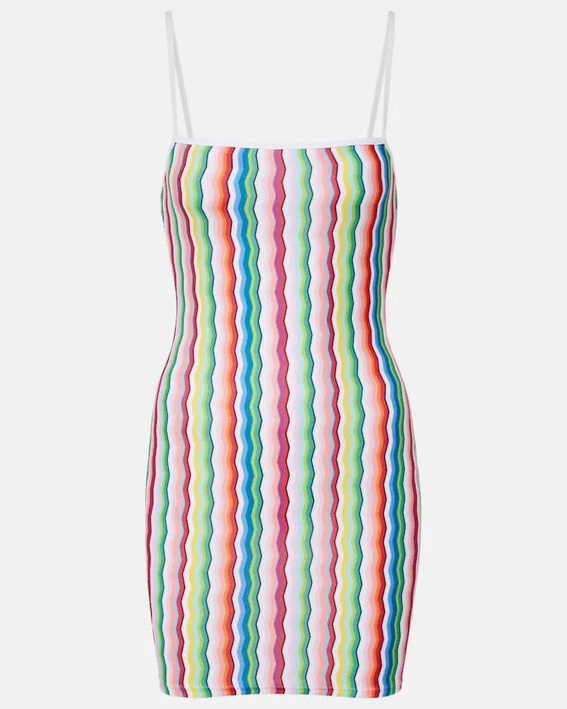 Missoni Minikleid aus Frottee Multicolor