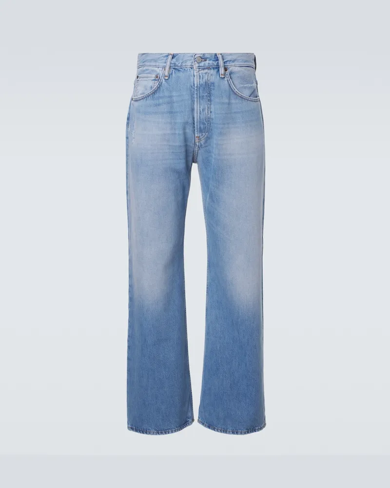 Acne Studios Wide-Leg Jeans 2021 Blau